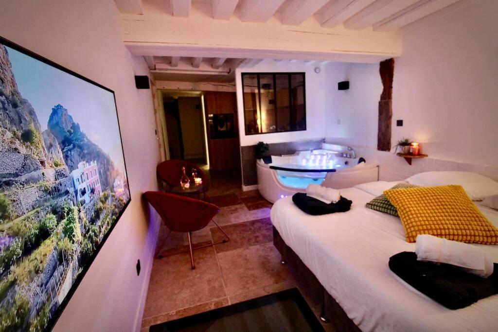 Le Spa Beauvoisine - Jacuzzi Sauna Rouen Centre Free Parking 외부 사진