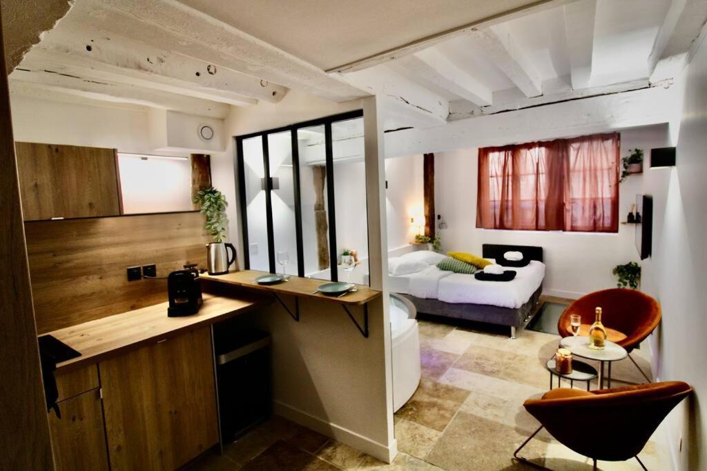 Le Spa Beauvoisine - Jacuzzi Sauna Rouen Centre Free Parking 외부 사진